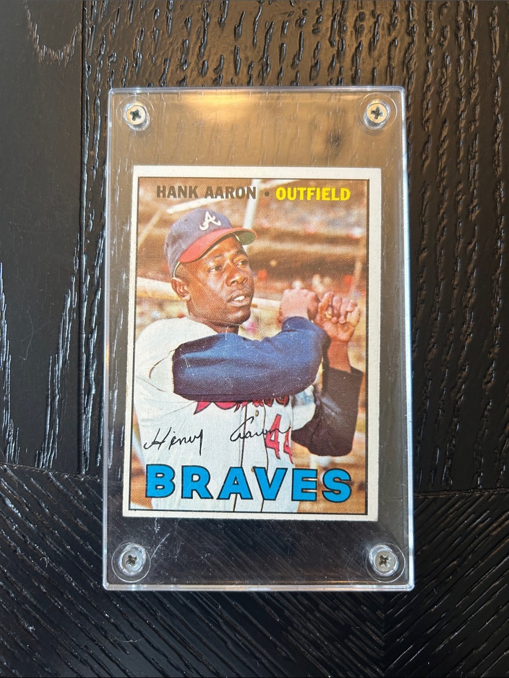1967 Hank Aaron Topps #250 Card